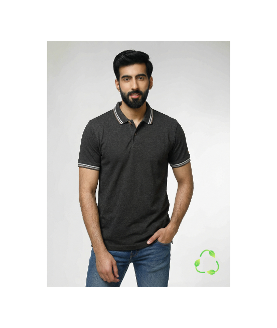 Recoso Dark Grey Polo Shirts