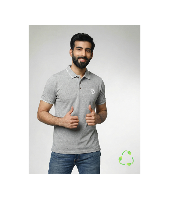 Recoso Light Grey Polo T Shirt