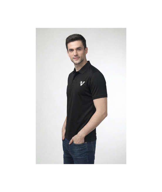 Recocool Black Polo T Shirt