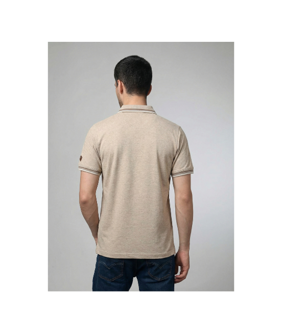 Recoso Beige Polo Shirts 