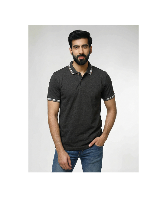 Recoso Dark Grey Polo Shirts