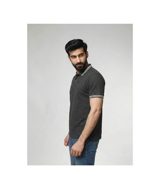 Recoso Dark Grey Polo Shirts