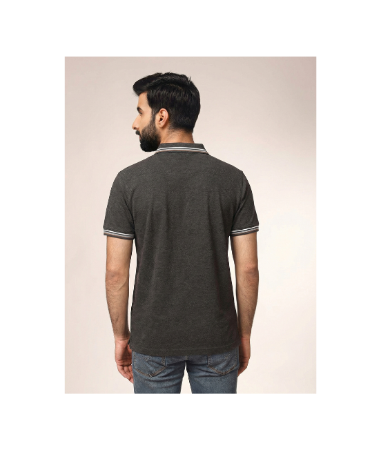 Recoso Dark Grey Polo Shirts