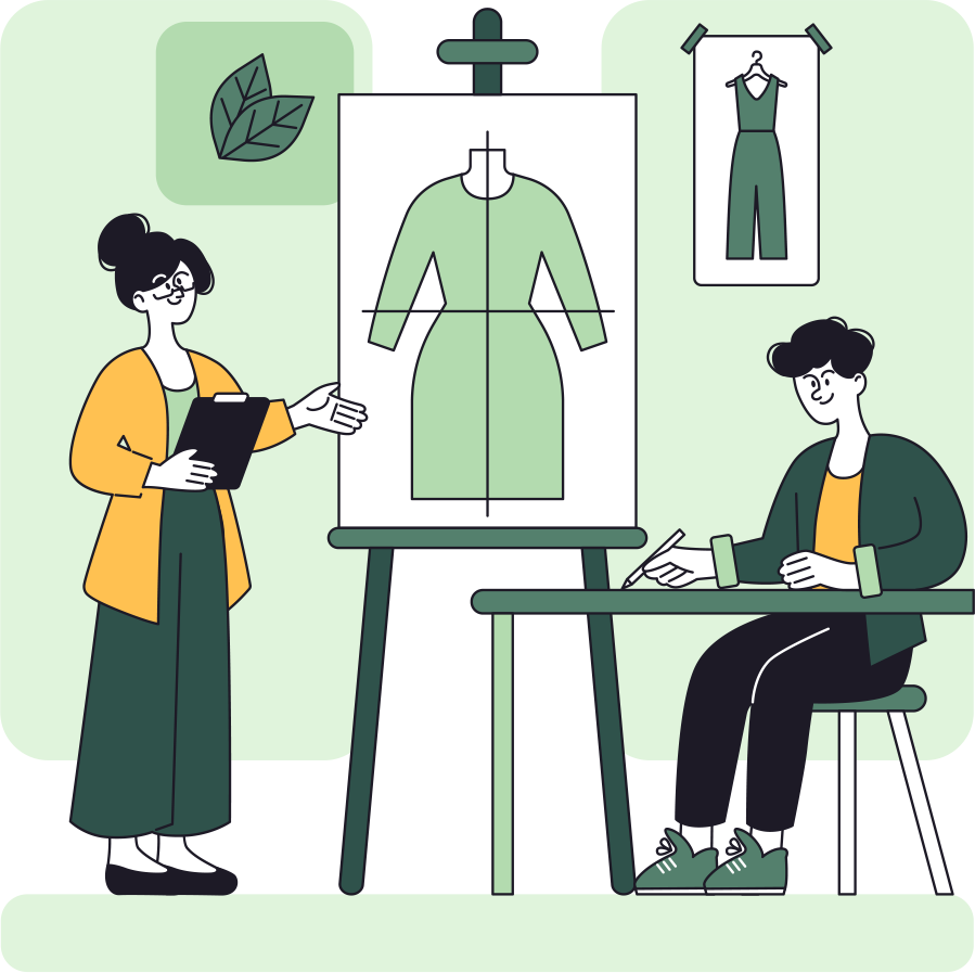 Designers working